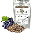 Organic Powder - Blend in Smoothies, Cakes, High Fiber Content, Made w/Cold-Pressed Natural Ingredients, Gluten-Free, All Purpose, Antioxidants Rich - Certified USDA (2.2 Lbs, Grape Seed (Pack of 1))