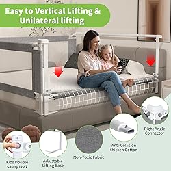 yulongtengfei 3-Piece King Size Bed Rail for