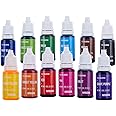 12 Color Cake Food Coloring Set, Nomeca Food Grade Vibrant Food Color Liquid Dye Tasteless for Baking, Icing, Decorating, Fon