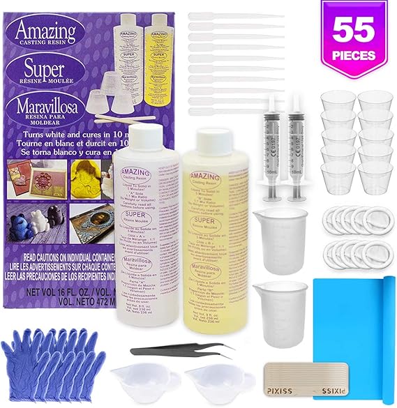 Amazing Casting Resin Easy to Cast Resin, Turns White When