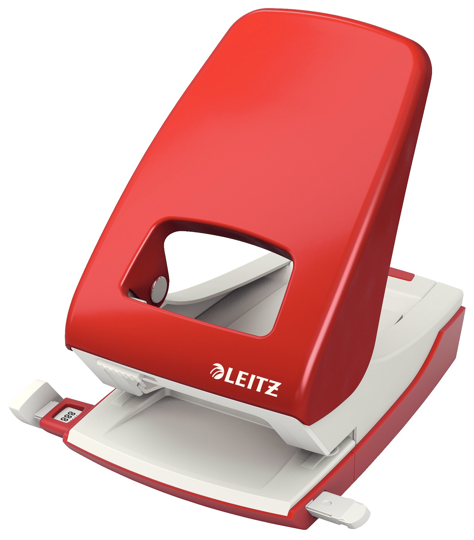 Leitz Stark NeXXt 51386025 Office Hole Punch 40 Sheets in Blister Packaging Red