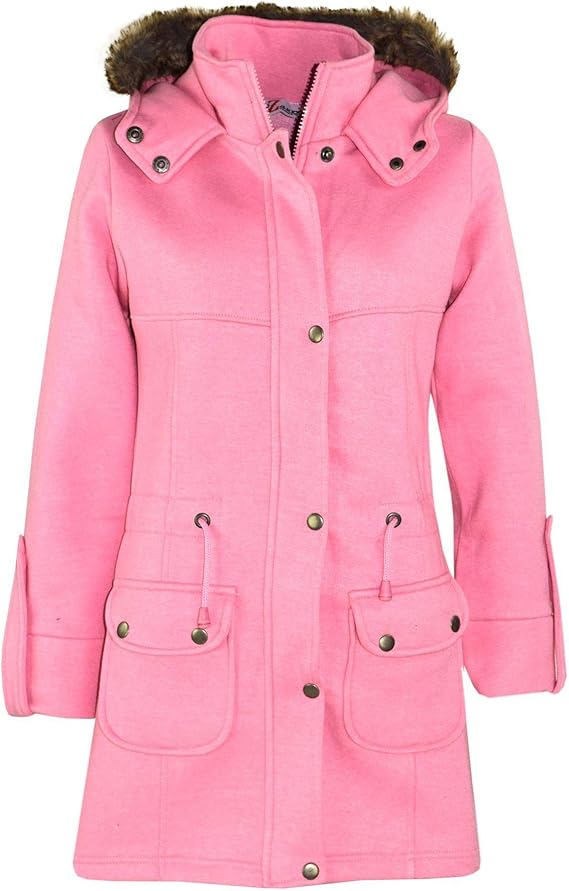baby pink fleece jacket