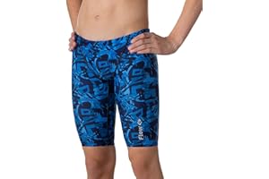 FLOW SWIM GEAR Flow Funky Jammers for Boys - Swim Jammer Swimsuit for Practice and Competition Swimming in Size 21 to 32