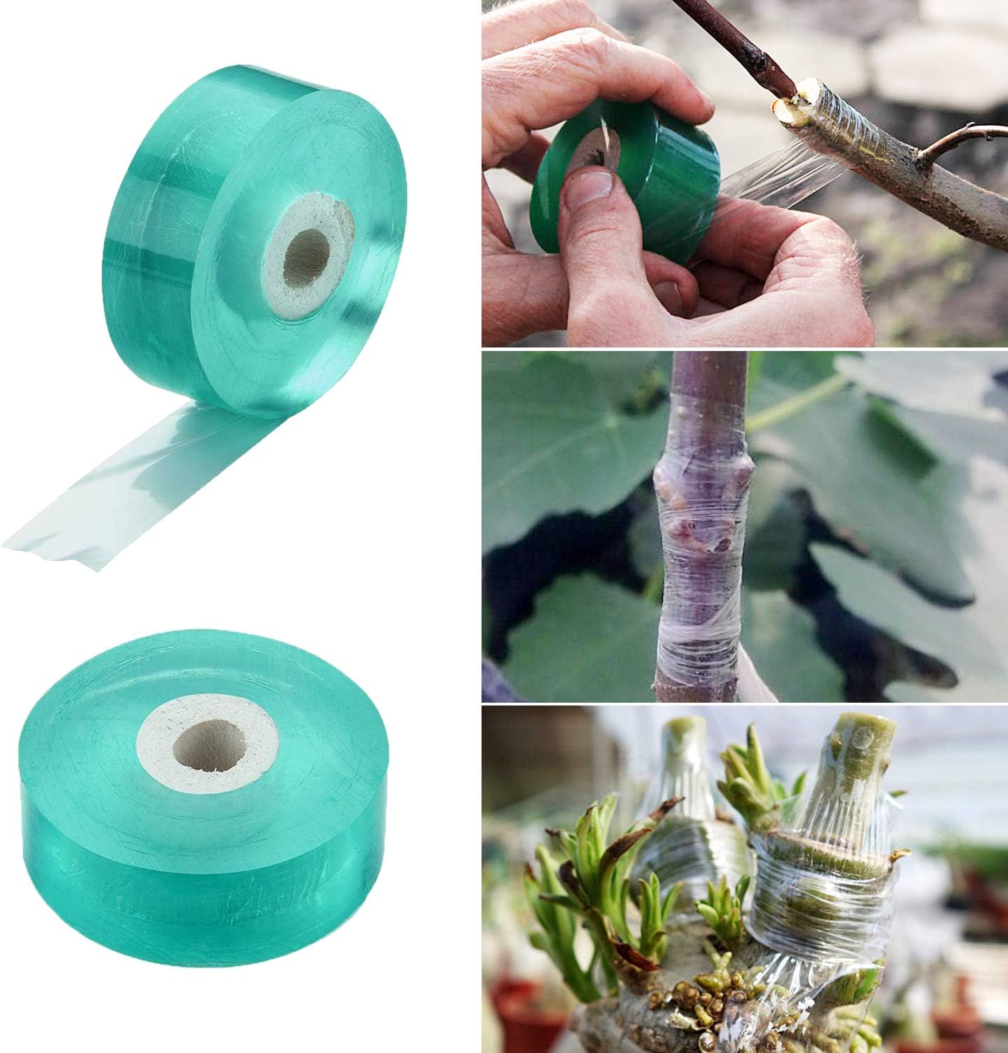 ANCIRS 2 Pack 20mm Wide Fruit Tree Plant Grafting Tape, Biodegradable