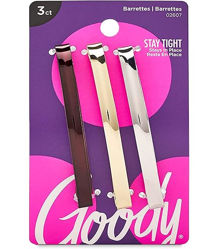 Amazon.com : Goody Domed Tight Barrettes 3 display picture 1