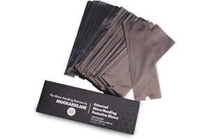 MK MOOKARDILANE MOOKARDILANE Derma Care Pen Covers Sleeves Tattoo Pen Covers 200pcs Disposable Black Microneedling Pen Protective Bag Cartridge Sleeves Filter Tattoo Handles Sleeves Filter Pen Type Bag