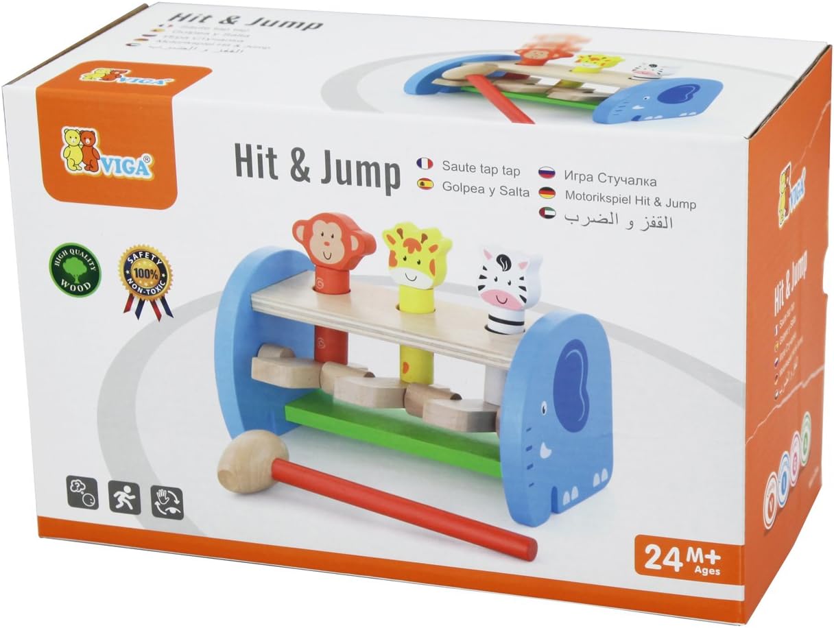 Viga 50683 "Hit & Jump Action Game, Small - Image 3