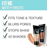Maybelline Fit Me Matte and Poreless Foundation 112 Soft Beige 2 Pack 30ml view 8