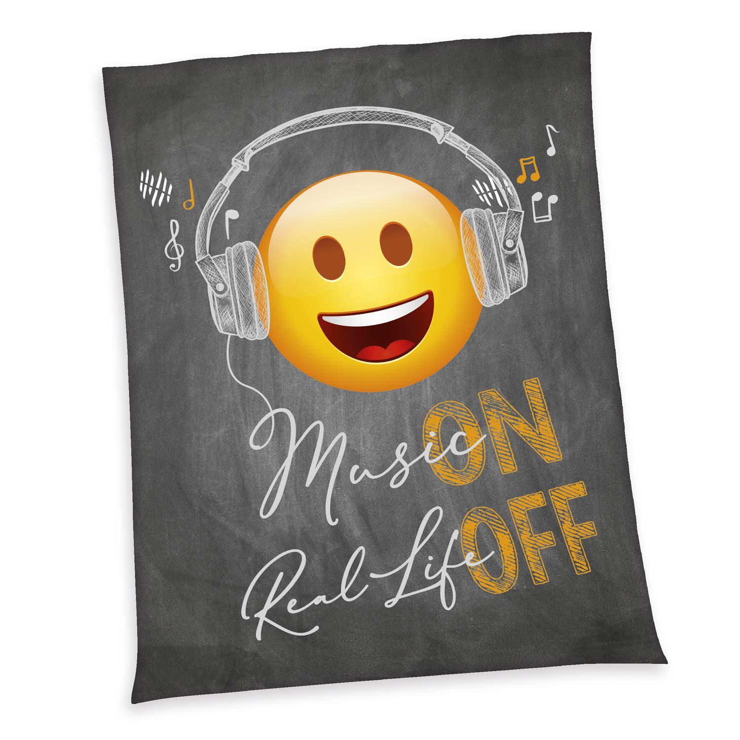 Herding Emot!x Soft Fleece Blanket, 150 x 200 cm, Polyester