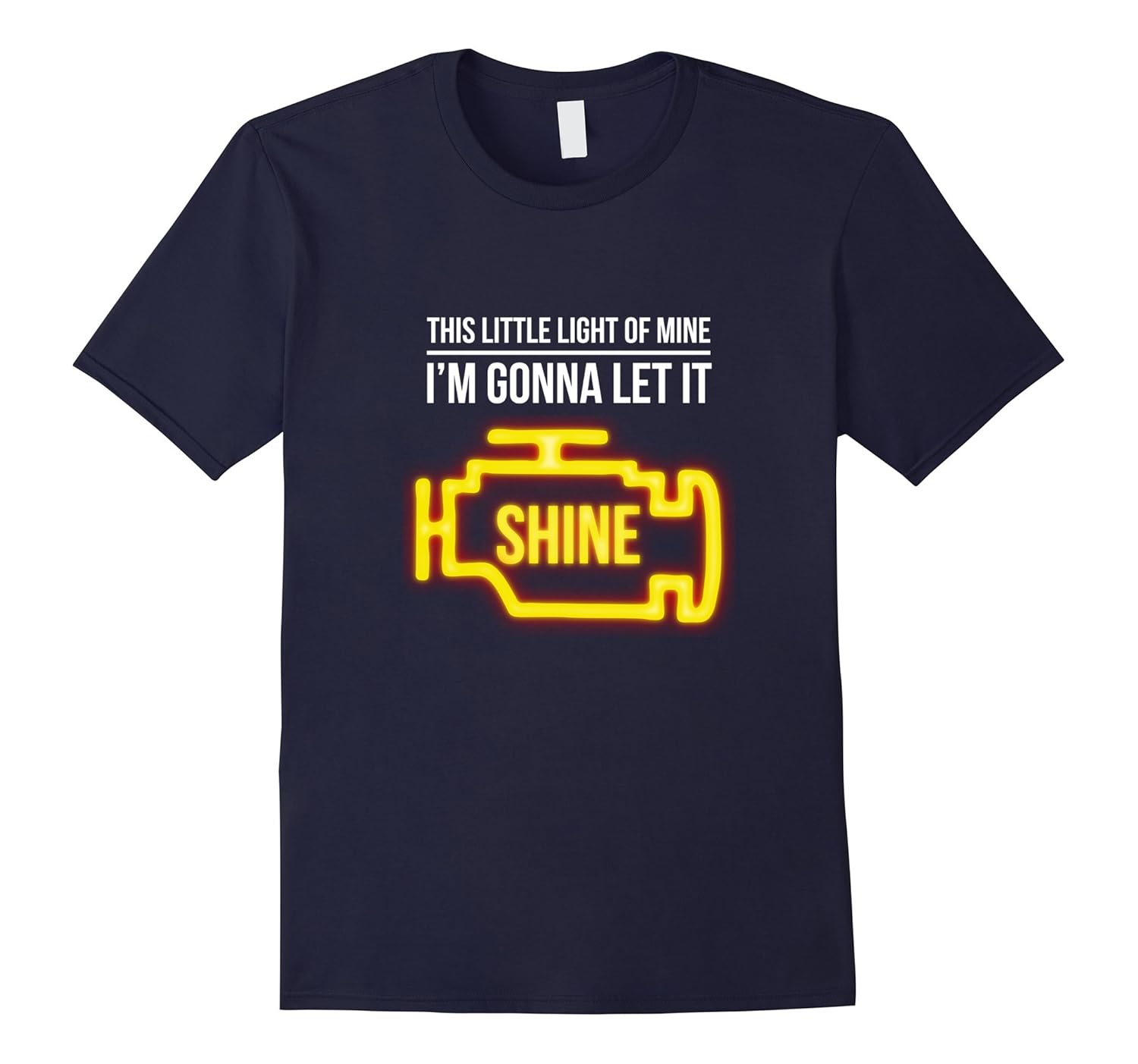 This Little Light Of Mine T-Shirt Race Car Mechanic Gift Men-Rose