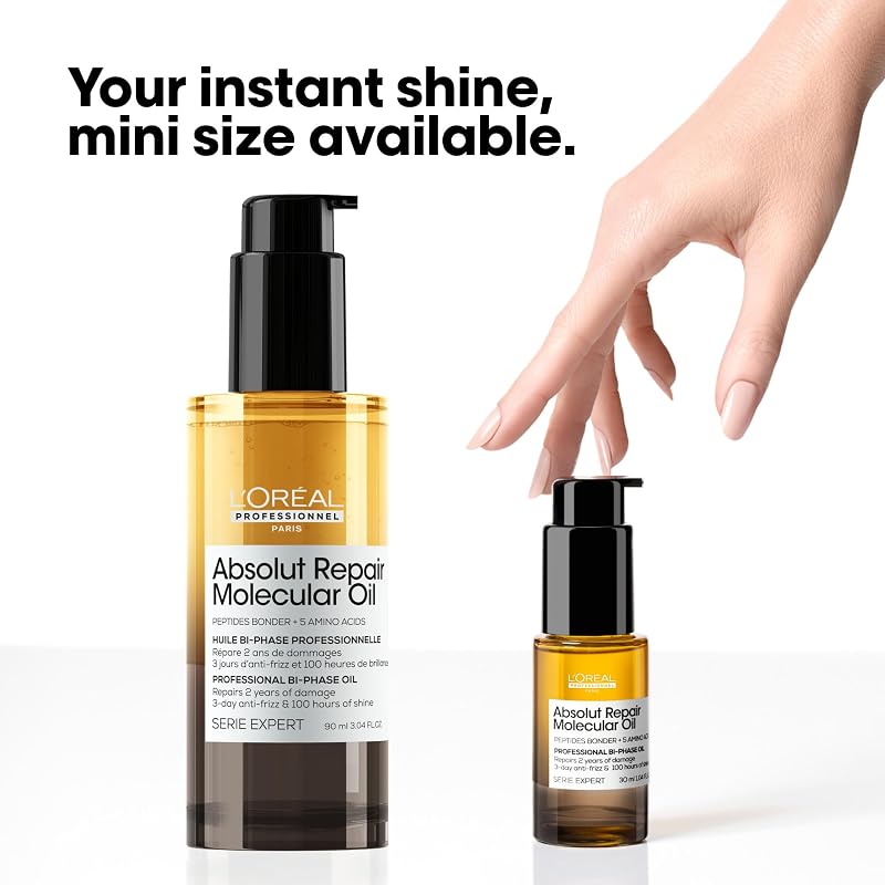 L'Oréal Professionnel Absolut Repair Molecular Bi-Phase Oil, 30ml