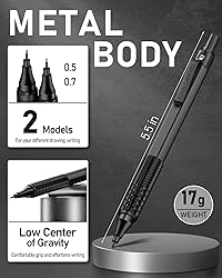 Four Candies 2PCS Metal Mechanical Pencils Set with