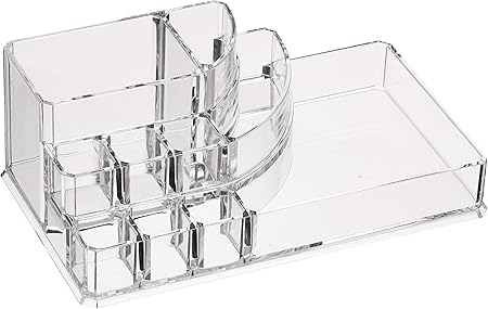 AmazonBasics - Organizador de maquillaje - Grande, Cuadrado: Amazon.es: Hogar