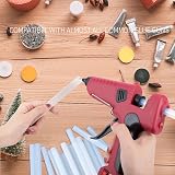 BEEWAY Hot Glue Sticks 11.0mm x100mm, 55 Pack, SGS Approved view 7