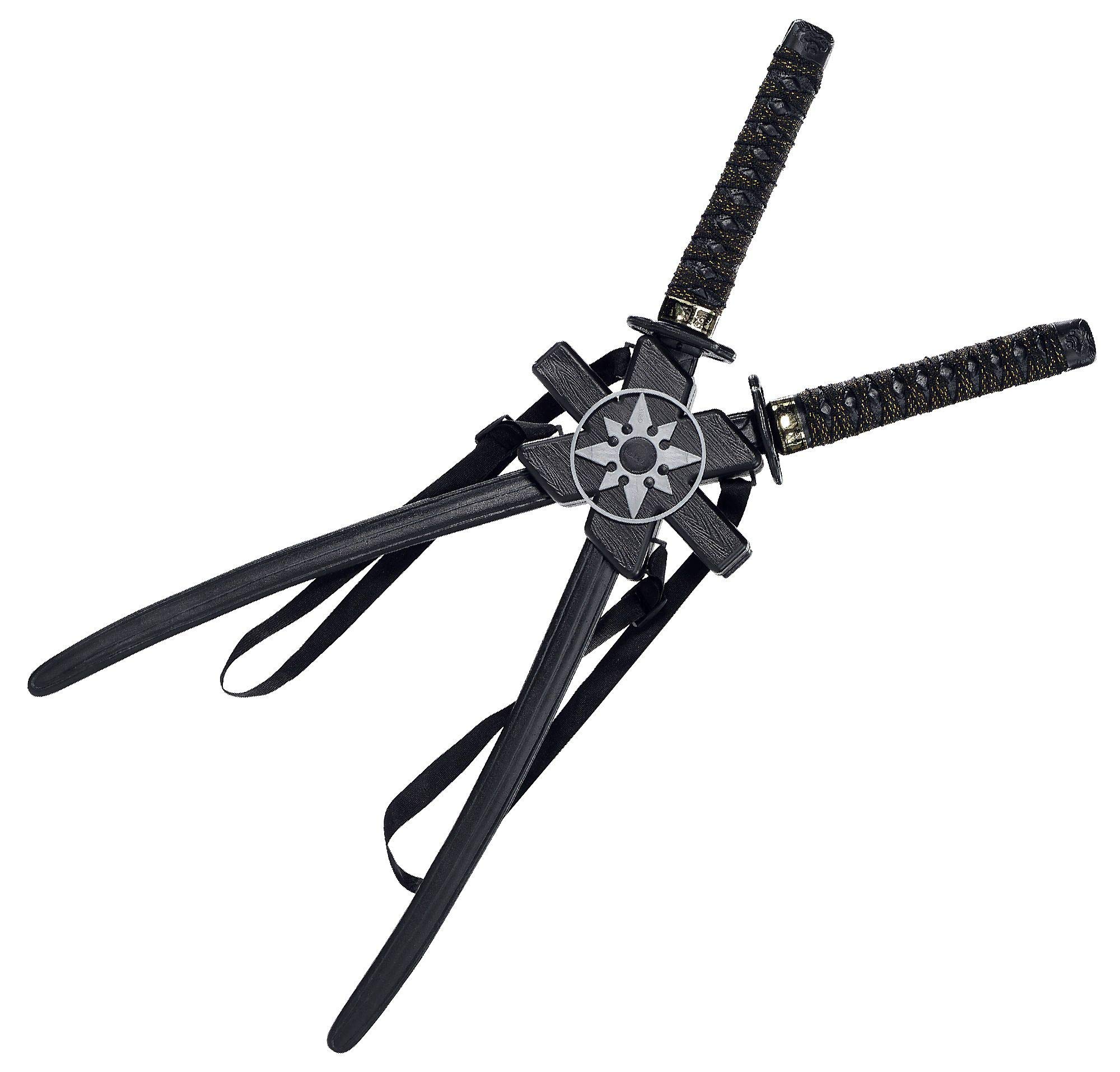 AMSCAN Double Ninja Swords Halloween Costume Accessories