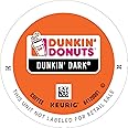 Dunkin Donuts Dark Roast (Midnight) Coffee K-Cups For Keurig K Cup Brewers (32) - Packaging May Vary