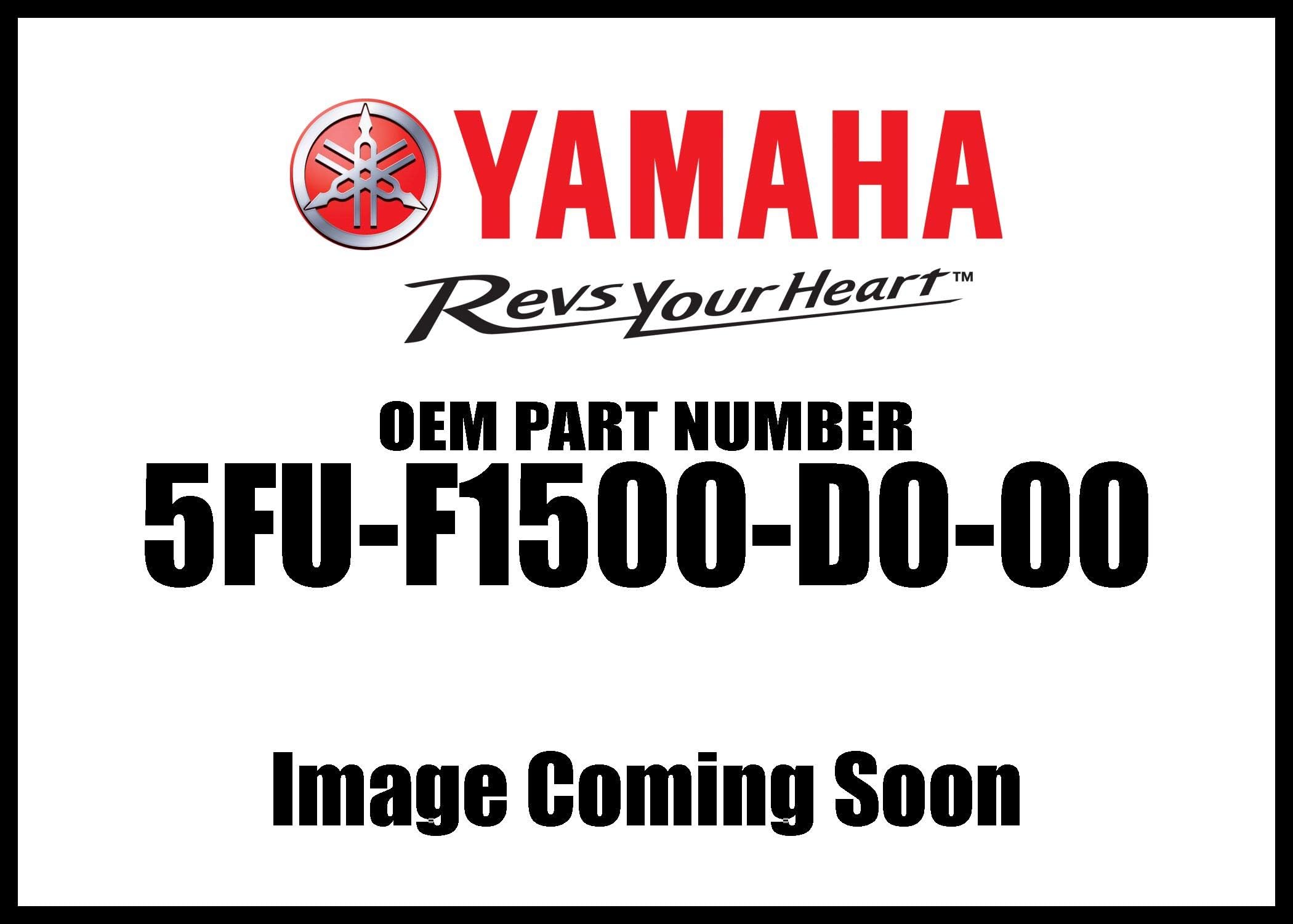 Yamaha 5FUF1500D000 Green Front Fender Assembly