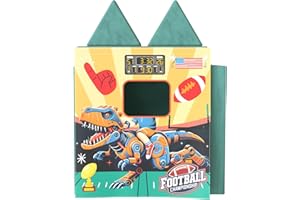 DLOREUK Play Panel for Kids Play Couch Foam Sofa Childrens Home Play Modular Couch (Sofa not Included) - Dinosaurs and Football