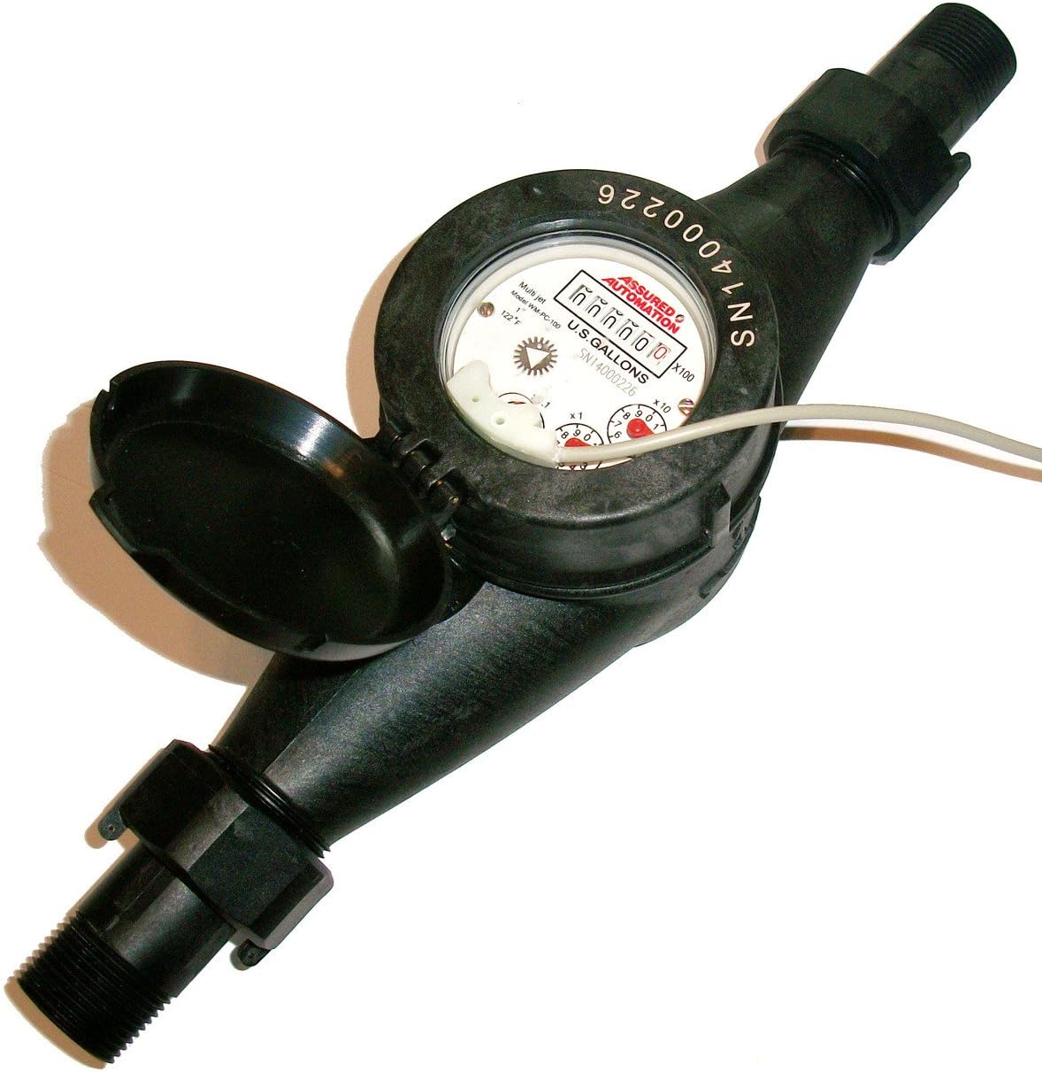 WM-PC Series Plastic Water Meter (1", Pulse Output)