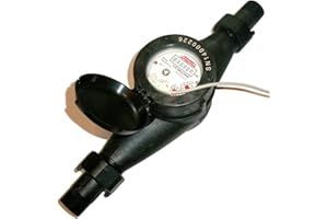 ASSURED AUTOMATION WM-PC Series Plastic Water Meter (1", Pulse Output)