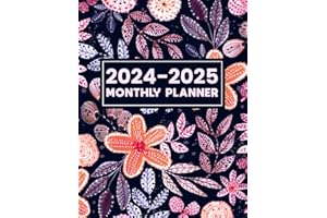 2024-2025 Monthly Planner: Two Year Calendar 24 25 with Federal Holidays and Inspirational Quotes - Appointment Book from January 2024 to December 2025