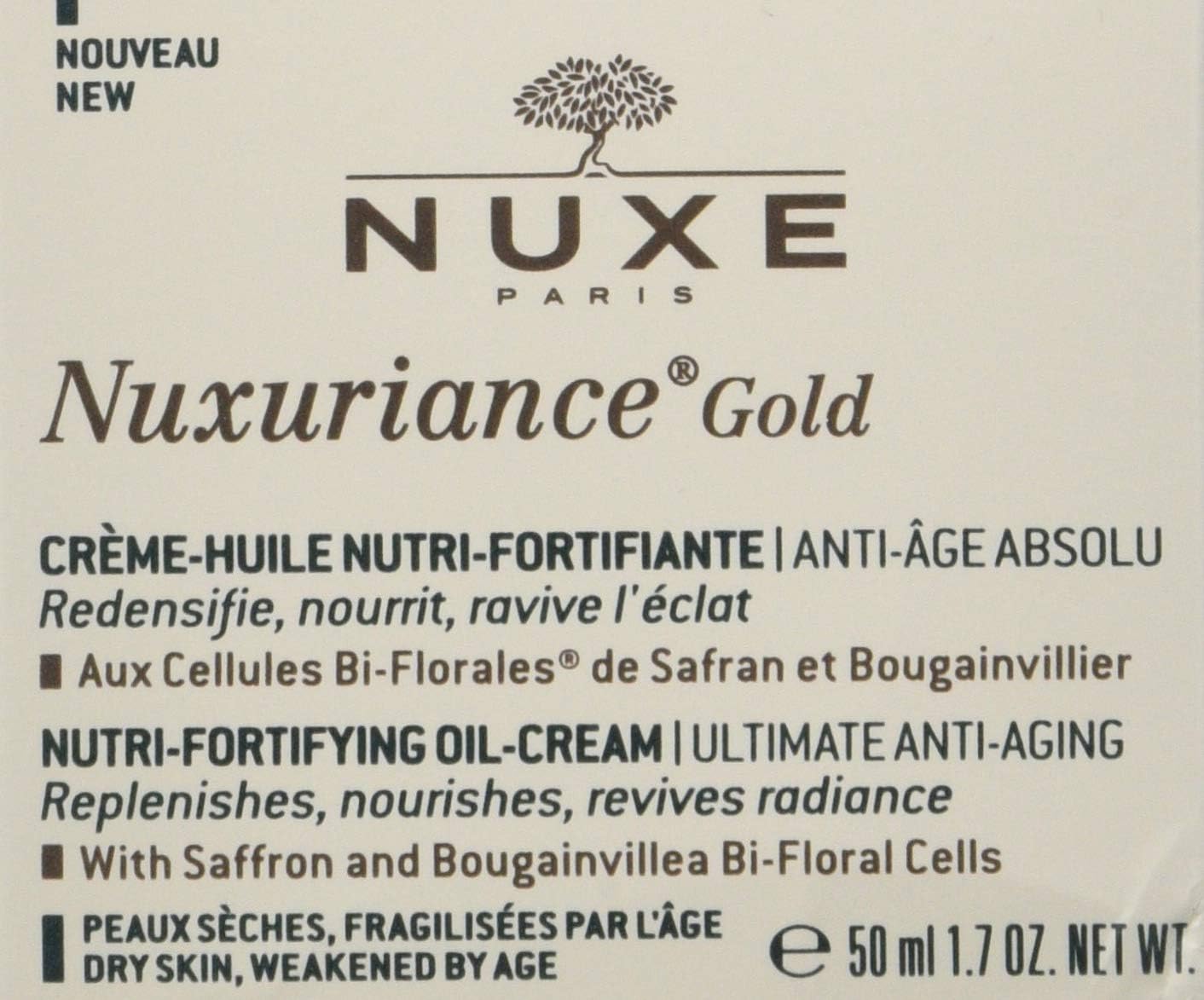 Nuxe Nuxuriance Gold Nutri-Fortifying Cream-Oil 50ml - Image 4