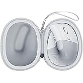 ANKHOH Case for Logitech Lift Vertical Ergonomic Mouse, Travel Carrying Storage Bag for Logi Wireless Bluetooth Upright Device, Cordless Mouse Protective Holder Box (Bag Only, Grey)