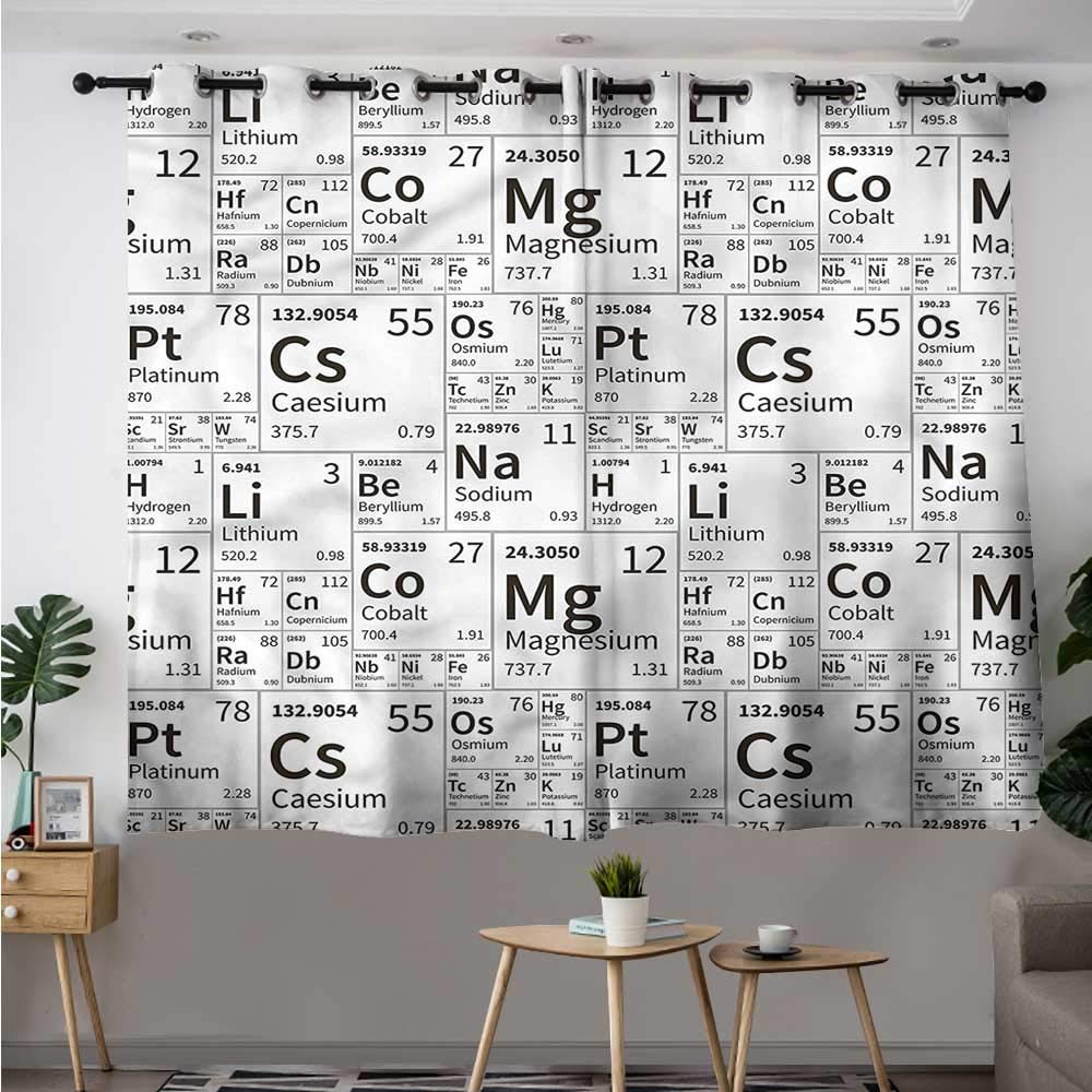 Amazon Com Fbdace Periodic Table Doorway Curtain School
