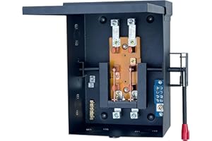 GXELZK 100A Generator Transfer Switch 24000W high-Power Double-Throw Safety Design Easy 120V/240V Voltage Conversion Manual Transfer Switch Indoor and Outdoor use, NEMA 3R Compliant