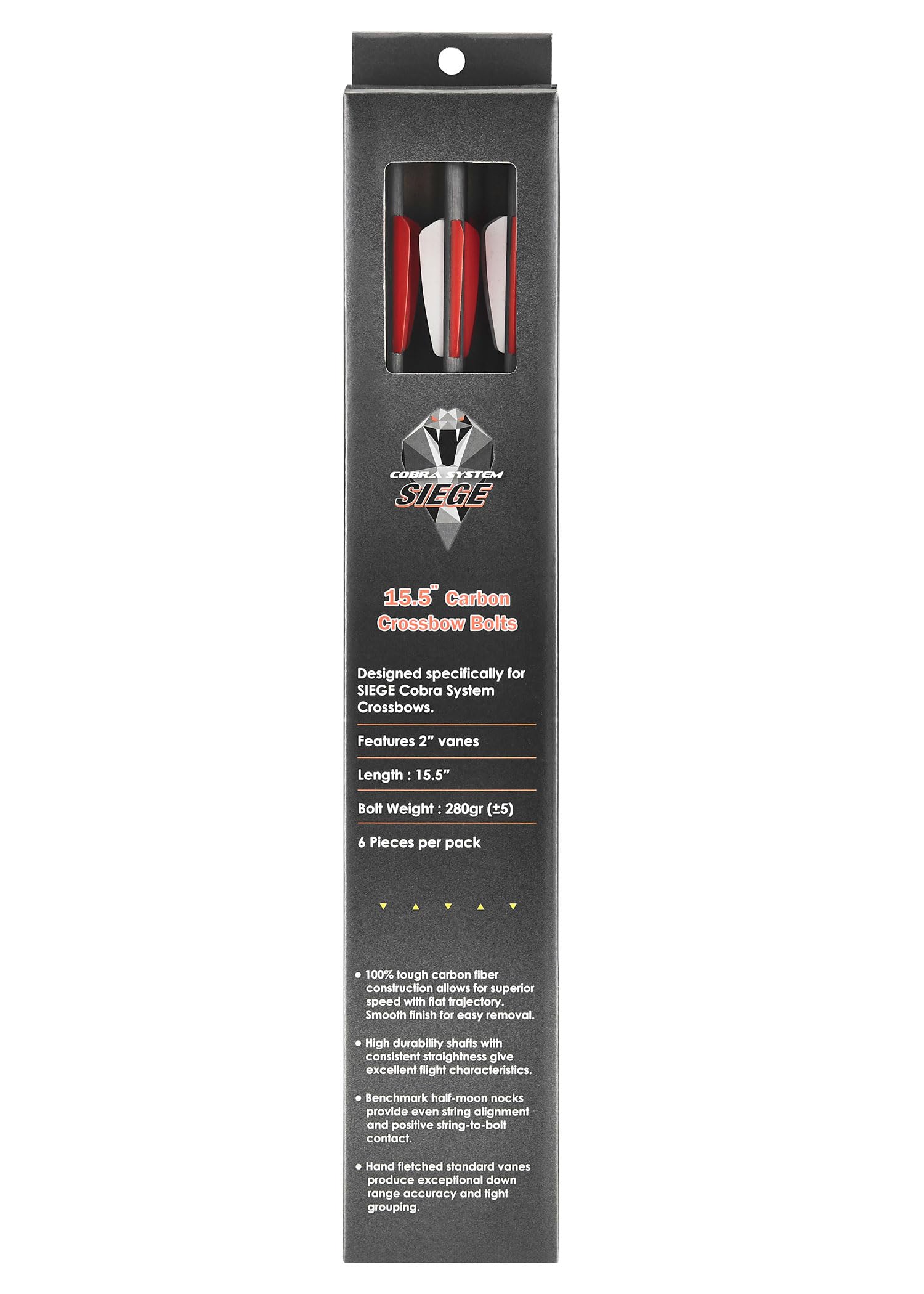 EK Archery Siege Bolts pack of 6