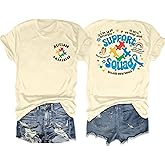 ALLTB Autism Awareness Shirt Women in April We Wear Blue Shirt Autism Mom Tee Autism Puzzle Graphic Short Sleeve Tops