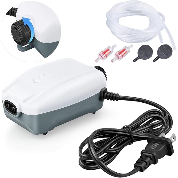 Marine Metal A-1 Air Pump Aerator - 110 Volt For 5-15 Gallon Tanks