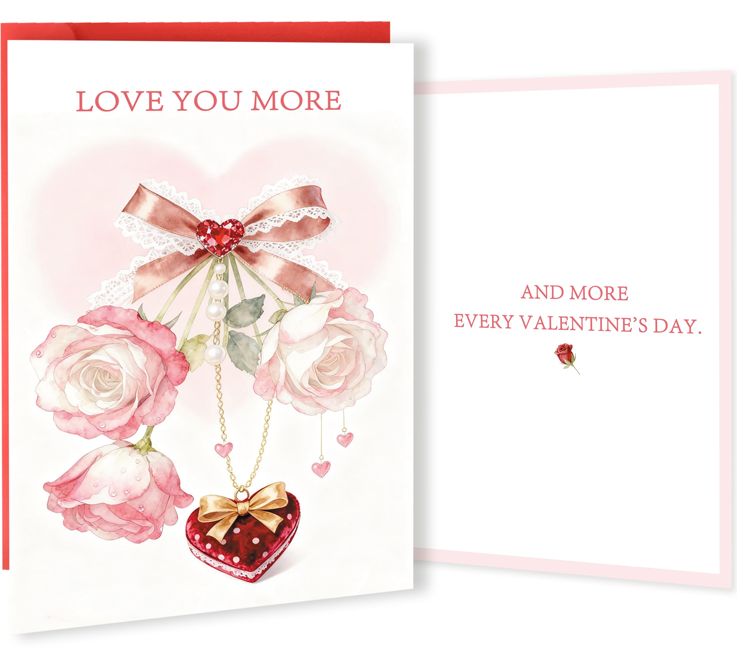 Photo 1 of ****** 2 pack****Londue Funny Valentines Day Cards, Lovey Valentines Day Cards Gifts for Husband Wife Boyfriend Girlfriend