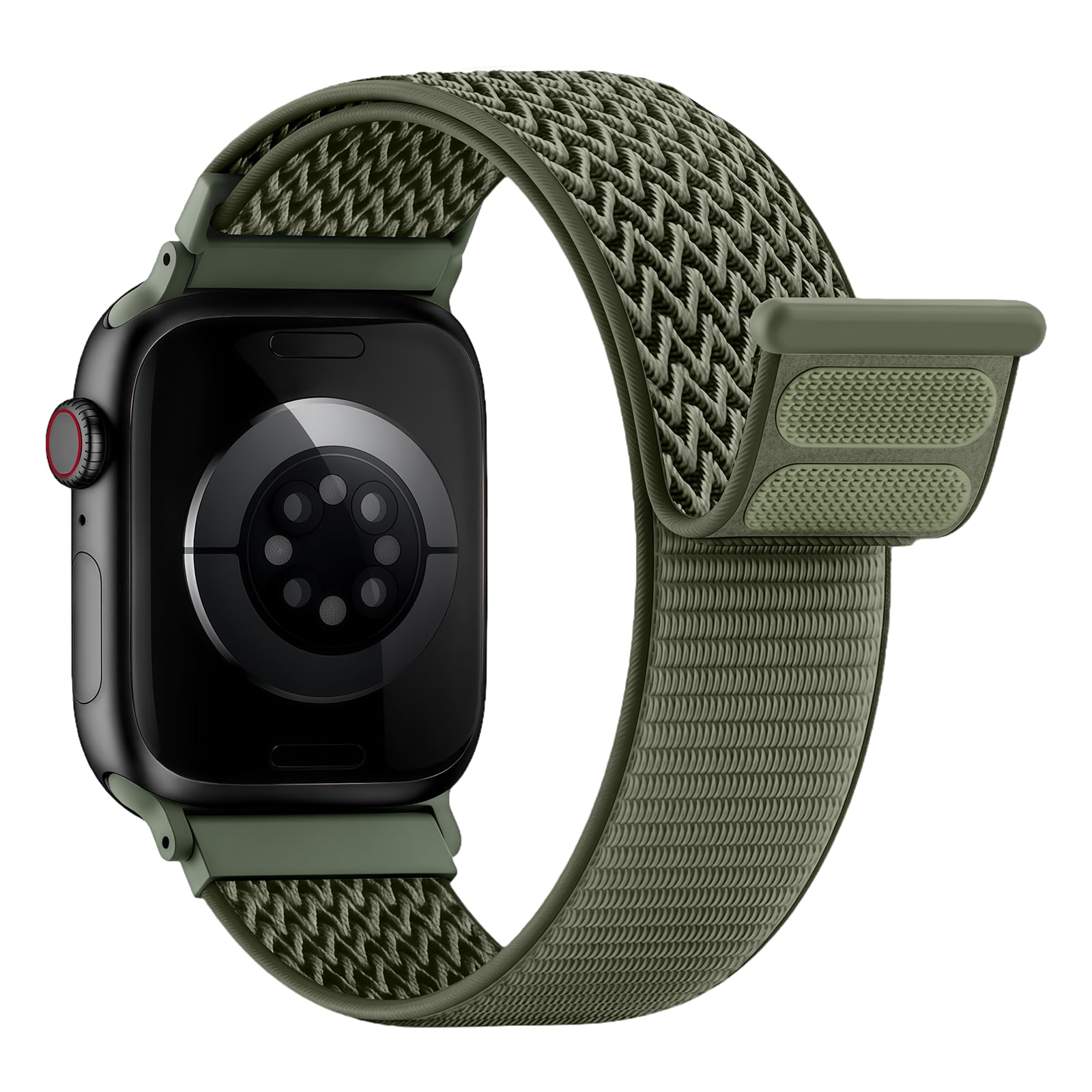 Nylon Sport Loop Compatible with Apple Watch Bands 44mm 40mm 46mm 42mm 45mm 49mm 41mm 38mm Men Women,Soft Breathable Fabric Woven Strap for iWatch Band Series 11 10 9 8 7 3 5 4 3/Ultra 3 2/SE 3 2/SE