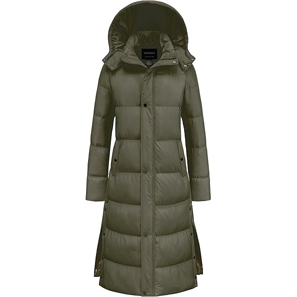 Amazon.com: ANOTHER CHOICE Women's Down Coat with Detachable Hood