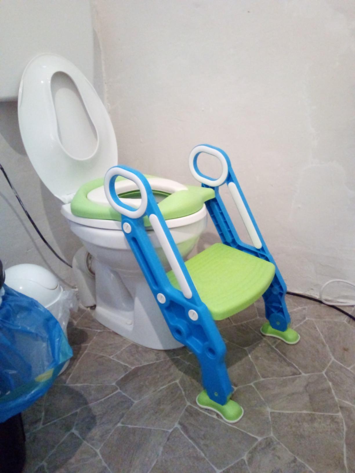 Töpfchentrainer Mit Leiter - Höhenverstellbar & Klappbar Für Kinder 1-7 Jahre