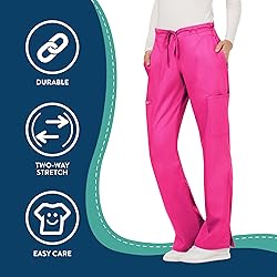 Cherokee Scrubs for Women Mid Rise Moderate Flare