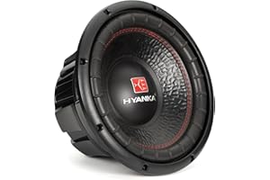H YANKA BSC-12-2 12 Inch Subwoofer - 1100W MAX Power 12 Inch Paper Cone Subwoofer Car Audio, Black Iron Basket, 2.5“ Dual Voice Coil 2 Ohm Impedance 12 Sub for Cars