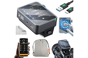 GODOX X3Pro-C X3ProC X3Pro C X3 Pro C TTL Wireless Flash Trigger for Canon Shutter Control 2.4" LCD Touchscreen Flash Transmitter Bluetooth & APP Control with 2.4GHz——Godox Authorized Distributor