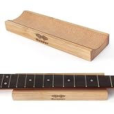 25cm/10in Guitar Neck Support Caul, Wood Luthier Tool | Neck Rest Stand | Bass &amp; Ukulele | Display Pillow | Repairs &amp; Setup | Sturdy Wood