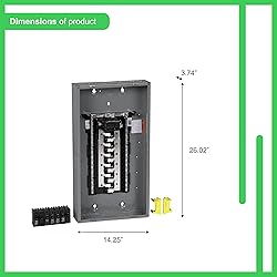 Square D - HOM2448M100PCVP Homeline Load Center