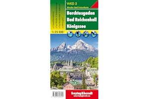 Berchtesgaden - Bad Reichenhall - Königssee, hiking map 1:25,000 (WANDERKARTEN)