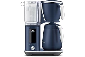 Breville Luxe Drip Coffee Machine BDC465DBL, Damson Blue, Thermal Carafe
