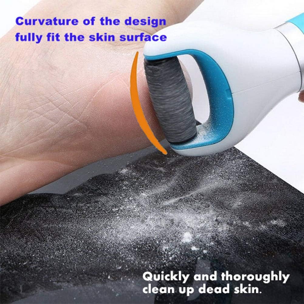 7 Pack Include 4 Extra Coarse & 3 Regular Coarse Replacement Roller Refill Heads Compatible with Amope Pedi Pefect Electronic Foot File: Health & Personal Care