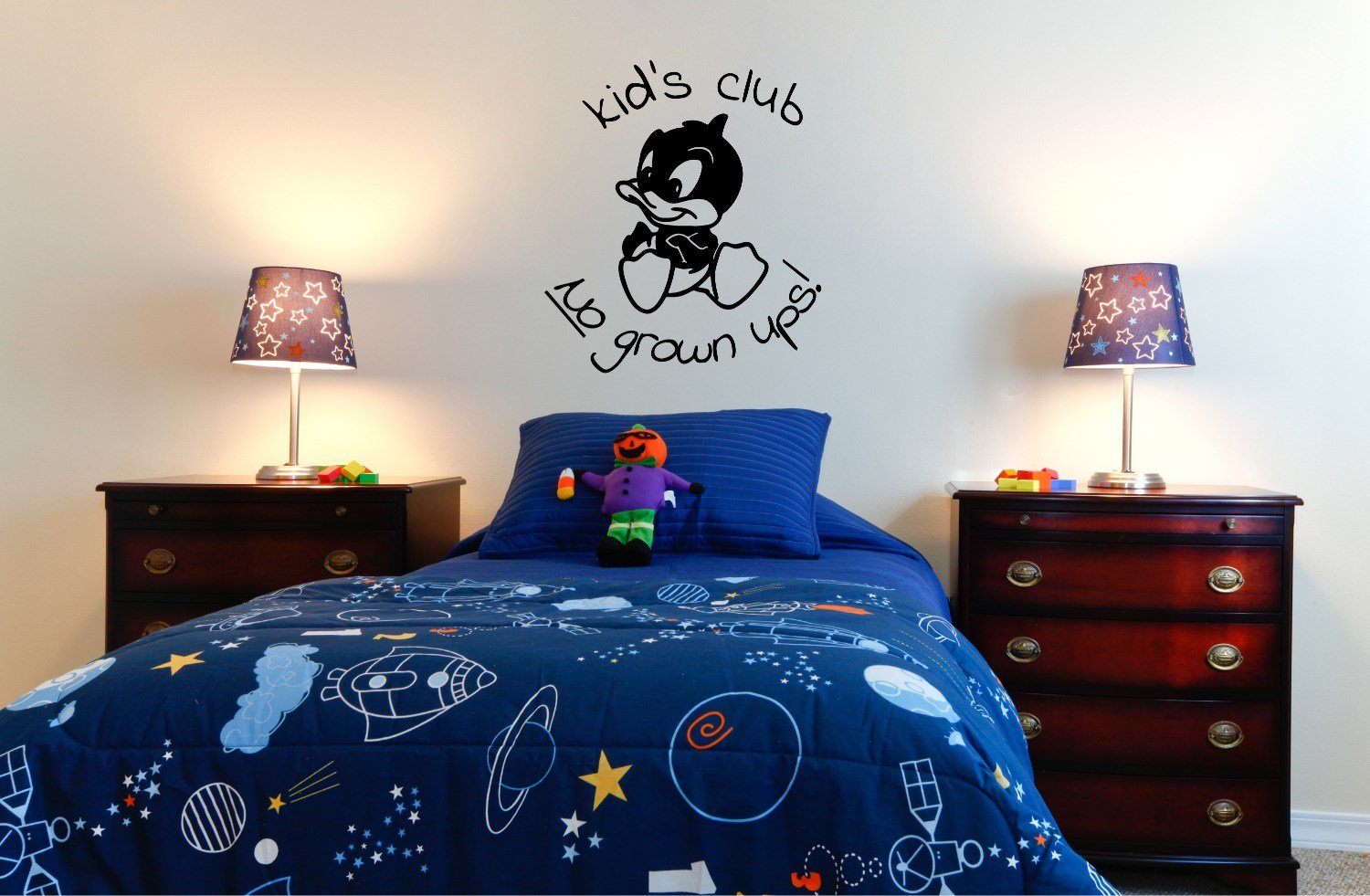 Baby Looney Tunes Wall DecalKid Club No Grown Ups Made in The USA