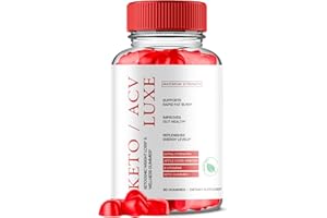 ARK LABS Keto Luxe - Keto Luxe Gummies - Keto Luxe ACV Gummies (1 Pack), 60 count