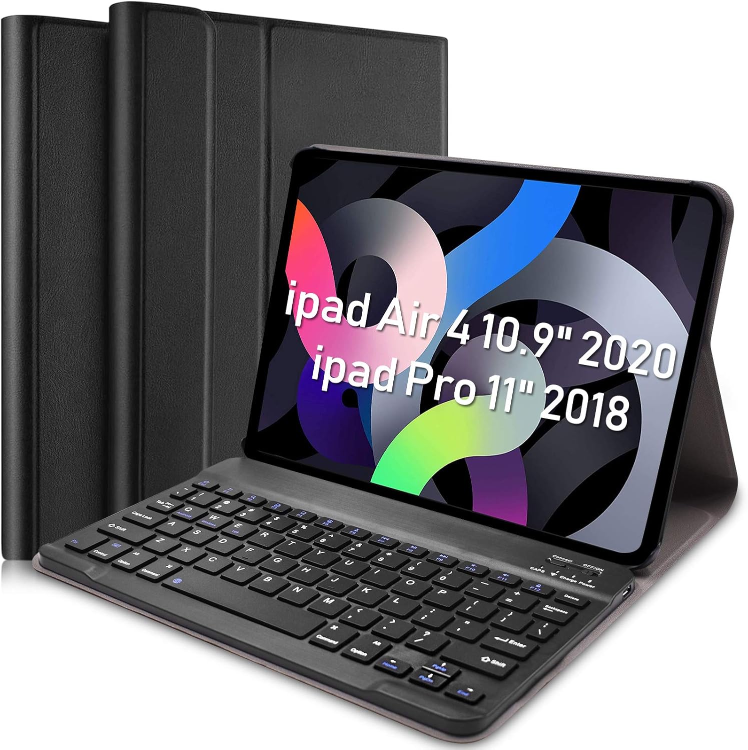 New iPad Air 4 Keyboard Case 10.9″ 2020, Keyboard Case for iPad Air 4th