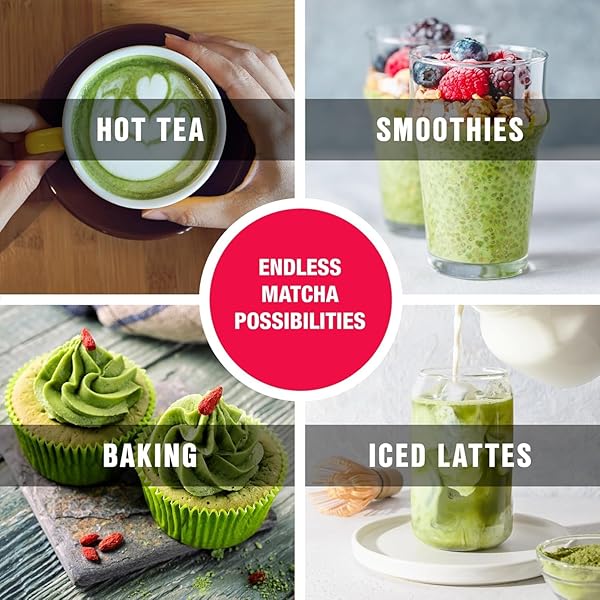 TIESTA TEA – SUPERIOR MATCHA | SUPERIOR GRADE JAPANESE MATCHA POWDER | HIGH CAFFEINATED GREEN TEA | MAKE HOT OR ICED | UP TO 21 CUPS | 1.5OZ RESEALABLE POUCH