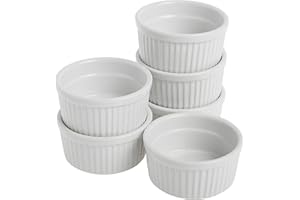 Norpro 4oz/120ml Porcelain Ramekins, Set of 6