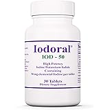 Optimox Iodoral 50 mg - Original High Potency Lugol Solution Iodine Nutritional Supplement - Energy and Thyroid Support - 30 